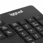 Teclado e Rato iggual WMK-BUSINESS2 Preto Qwerty espanhol
