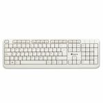 Teclado NGS Spike Branco Qwerty espanhol