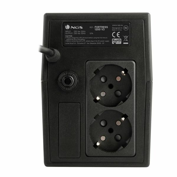 Sistema Interactivo de Fornecimento Ininterrupto de Energia NGS FORTRESS 1200 V3 800 VA