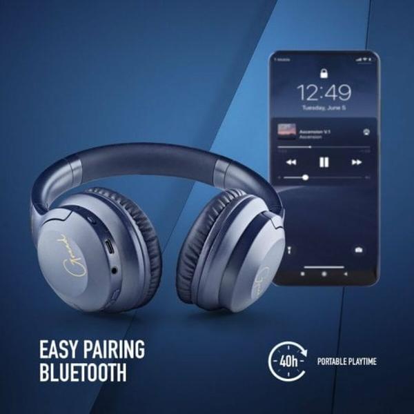 Auriculares com microfone NGS ARTICAGREEDBLUE Azul