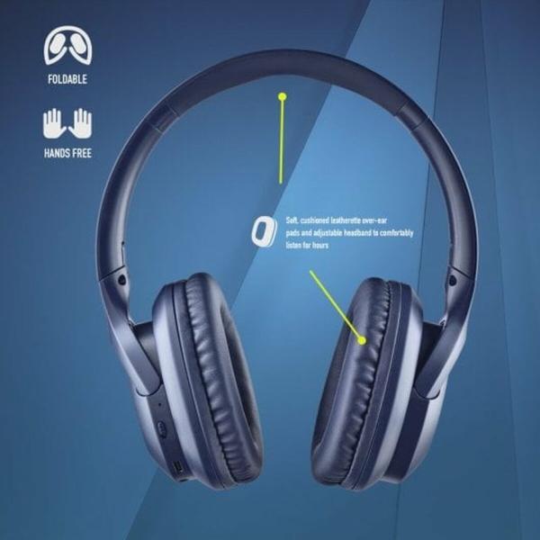 Auriculares com microfone NGS ARTICAGREEDBLUE Azul