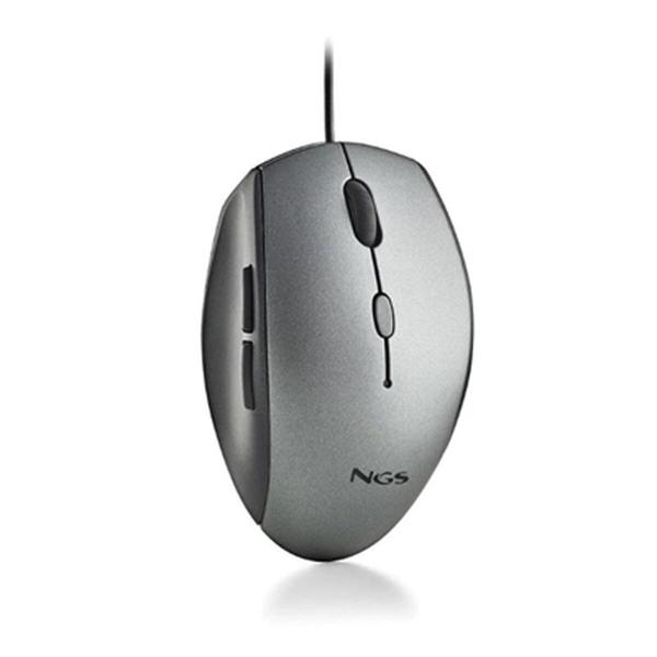 Rato NGS MOTHGRAY Cinzento 1600 dpi (1 Unidade)