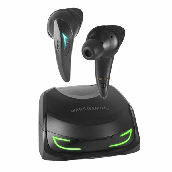 Auriculares com microfone Mars Gaming MHIULTRAW Preto