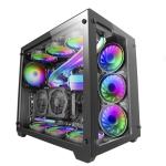 Caixa Semitorre ATX Mars Gaming MCV3 Preto
