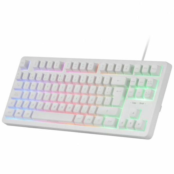 Teclado e Rato Mars Gaming MCPRGB3WES Branco