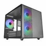 Caixa Semitorre ATX Mars Gaming MC400 Branco Preto