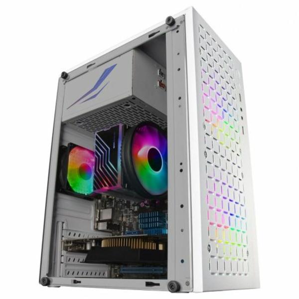 Caixa Semitorre ATX Mars Gaming MCCOREW Branco Preto
