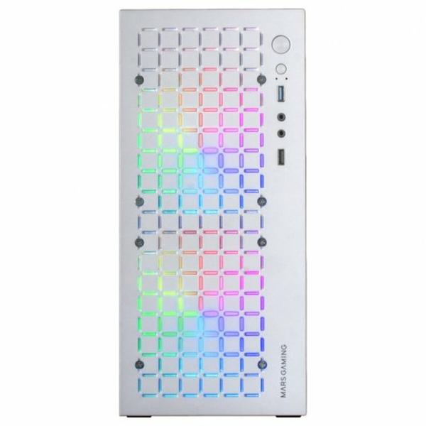 Caixa Semitorre ATX Mars Gaming MCCOREW Branco Preto