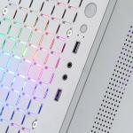 Caixa Semitorre ATX Mars Gaming MCCOREW Branco Preto