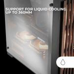 Caixa Semitorre ATX Mars Gaming MCWOODDC Preto