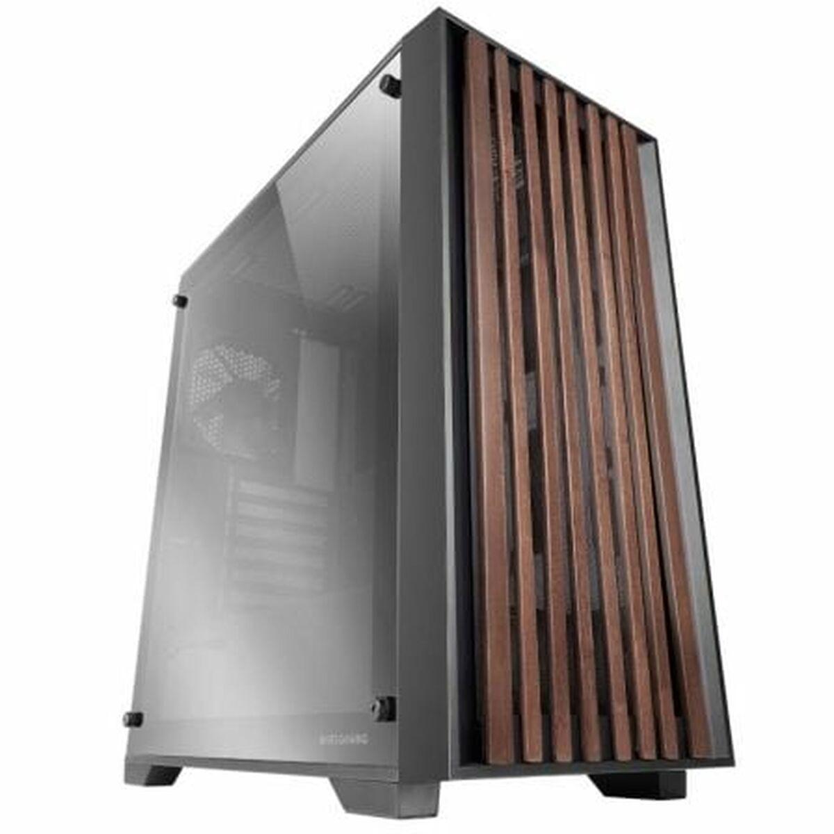 Caixa Semitorre ATX Mars Gaming MCWOODDC Preto