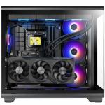 Caixa Semitorre ATX Mars Gaming MCREV Preto