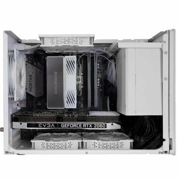 Caixa Minitorre Micro ATX / ITX Mars Gaming MCXPROW Branco