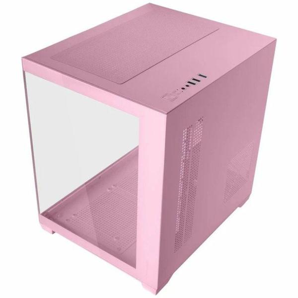 Caixa Minitorre Micro ATX / ITX Mars Gaming MCVIEW2P Cor de Rosa