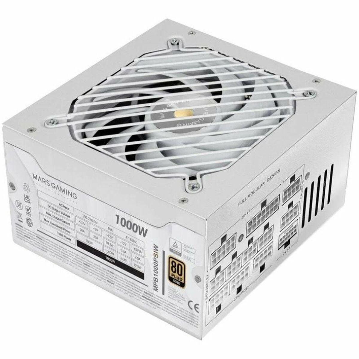 Fonte de Alimentação Mars Gaming MPB1000PSIW ATX 1000 W 80 Plus Gold