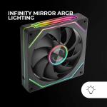 Ventilador de Caixa Mars Gaming MF-LINKFINITYKIT2 Ø 12 cm