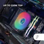 Ventilador de CPU Mars Gaming MCPUX4ARGB