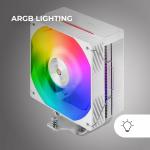 Ventilador de CPU Mars Gaming MCPUX4ARGBW