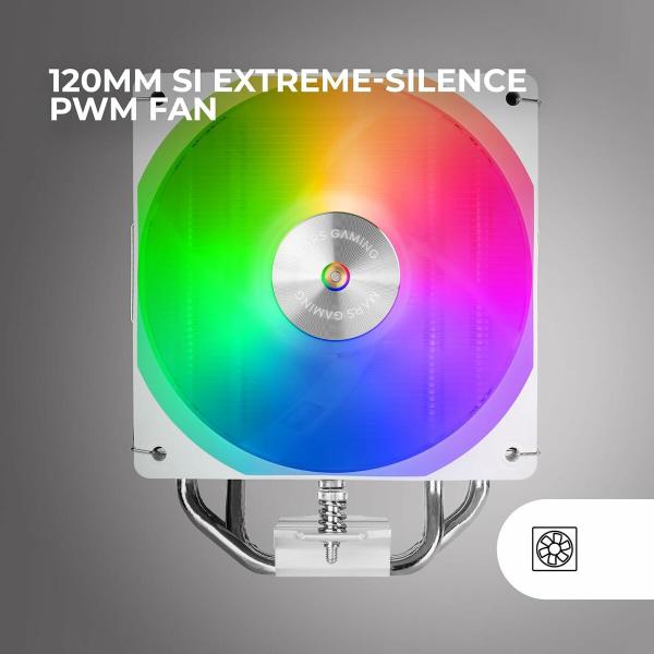 Ventilador de CPU Mars Gaming MCPUX4ARGBW