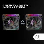 Ventilador de CPU Mars Gaming MF-LINKFINITYKIT2R