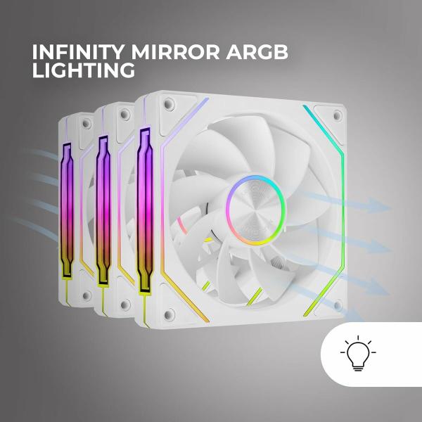 Ventilador de CPU Mars Gaming MF-LINKFINITYKIT2R