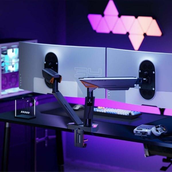 Suporte de Mesa para Ecrã Aisens DT38TSRRGB-349 17"