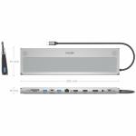 Hub USB Aisens Preto 100 W 50 W