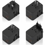 Carregador de Parede Aisens ASPS-2A2C08-BK 25 W Preto