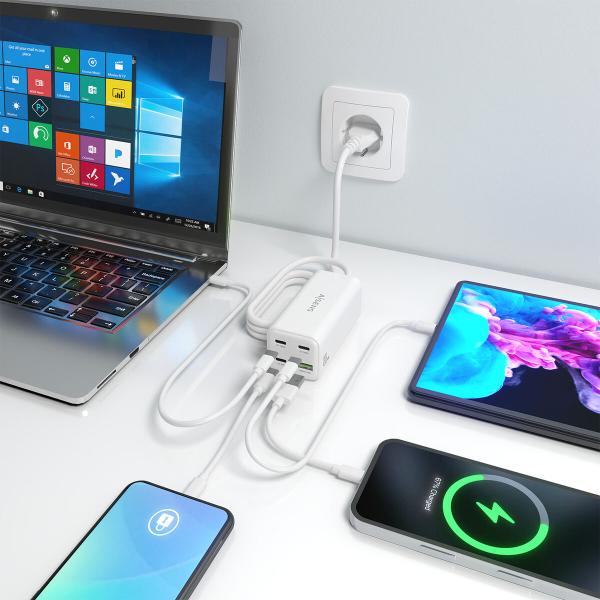 Carregador de Parede Aisens GAN Branco 100 W