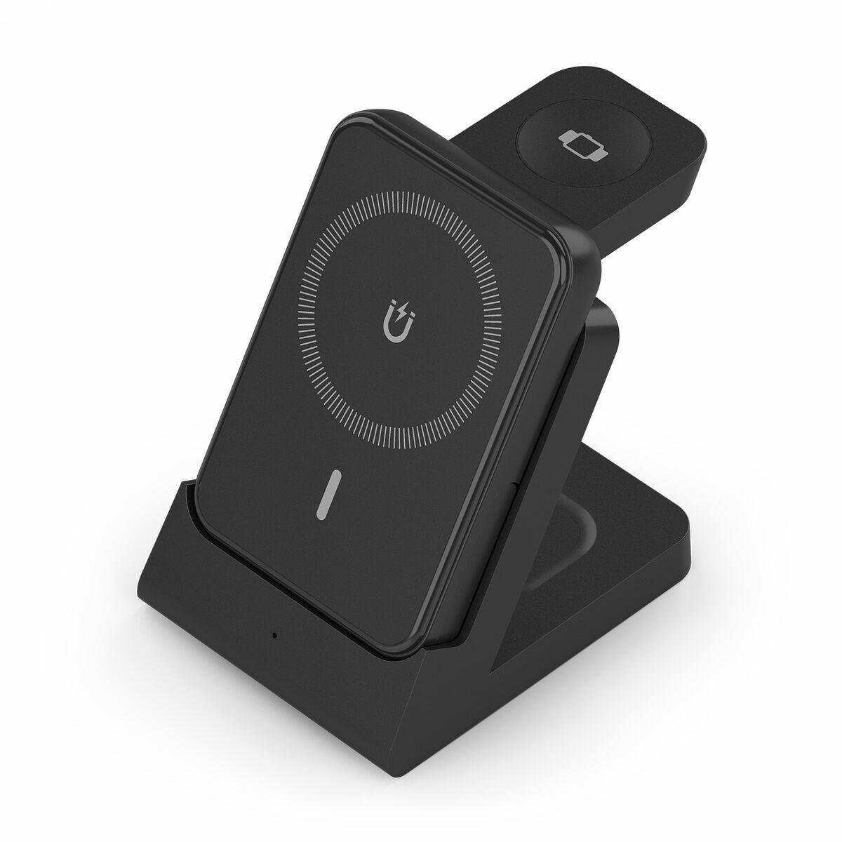 Carregador sem Fios Aisens USB-C 4IN1 15WACCS Preto 15 W 50 W