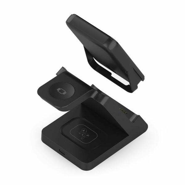 Carregador sem Fios Aisens USB-C 4IN1 15WACCS Preto 15 W 50 W