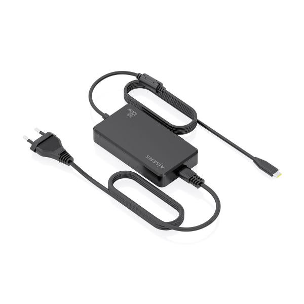 Powerbank Aisens ASCH-1PD100D070-BK 100 W Preto