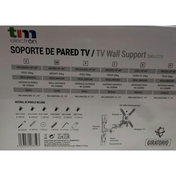 Suporte TV TM Electron 20 kg 10"-32"
