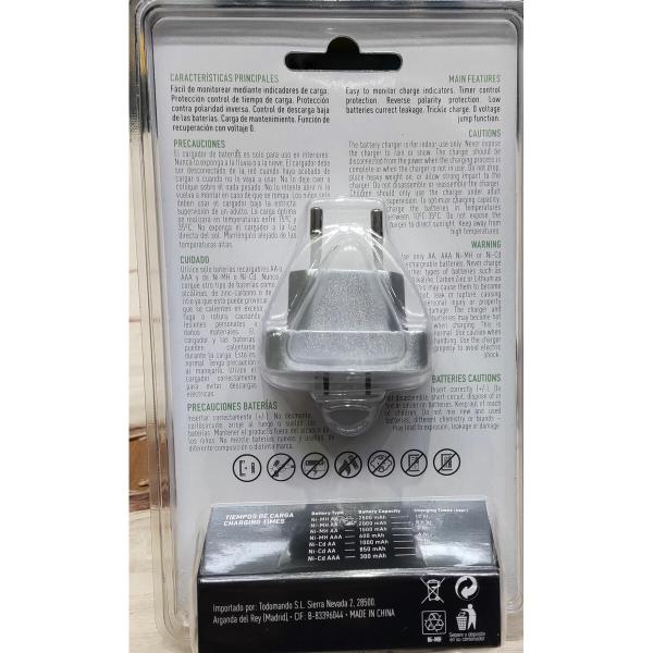 Carregador de pilhas TM Electron R03/R6