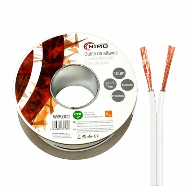 Cabo de altifalante NIMO 100 m