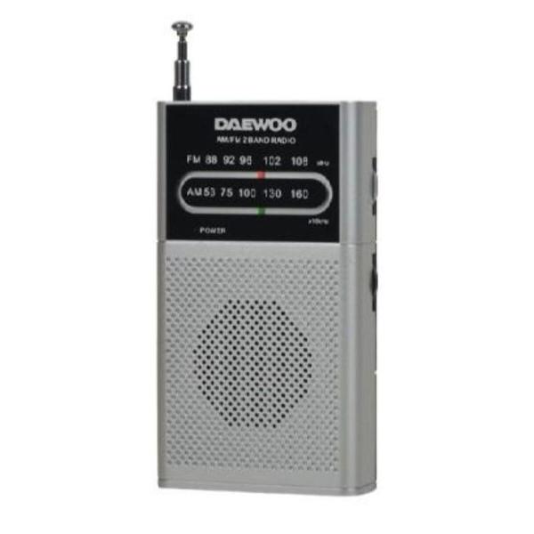 Rádio Portátil Daewoo DW1027 Prata