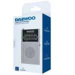 Rádio Portátil Daewoo DW1027 Prata