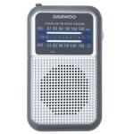 Rádio Portátil Daewoo DW1008SL Prateado AM/FM Retro