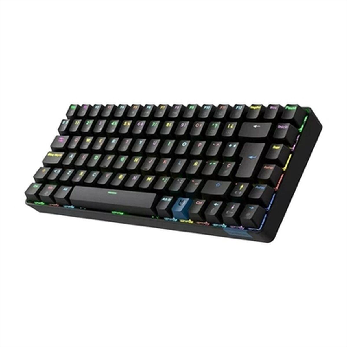 Teclado Hiditec GKE010006 Preto Qwerty espanhol