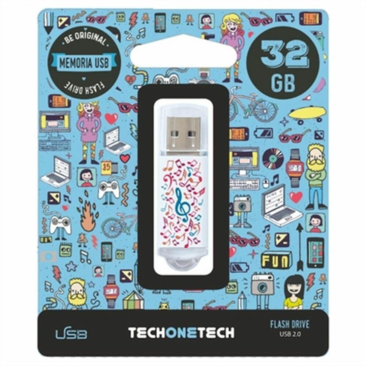 Memória USB Tech One Tech TEC4003-32 32 GB