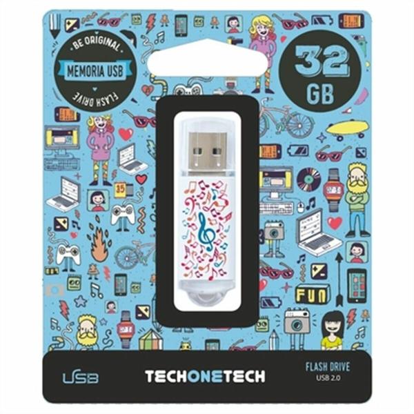 Memória USB Tech One Tech TEC4003-32 32 GB
