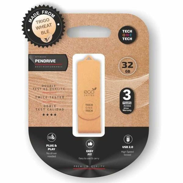 Memória USB Tech One Tech Ecotech 32 GB