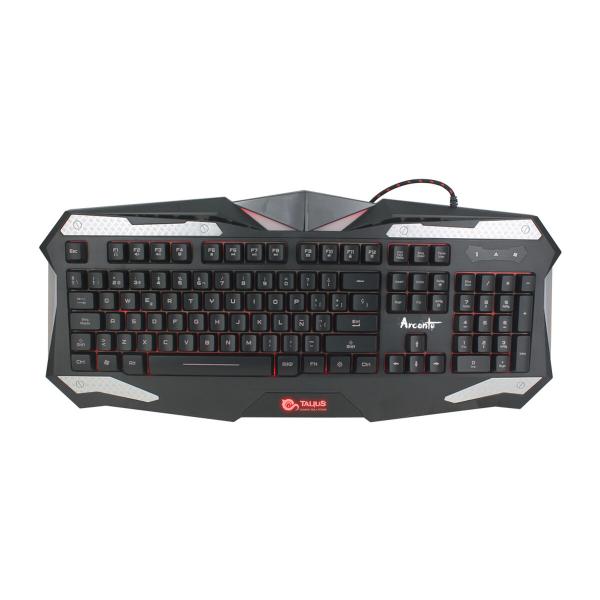 Teclado Gaming Talius Arconte Preto Qwerty espanhol