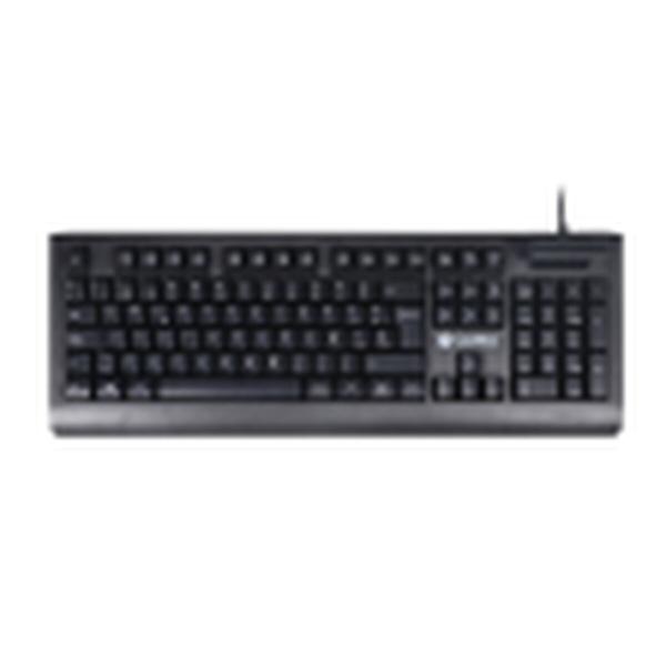 Teclado CoolBox COO-TEC04DNI Preto Qwerty espanhol