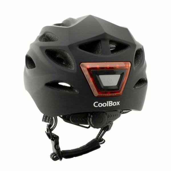 Capacete para Trotinete Elétrica CoolBox COO-CASC02-L Preto