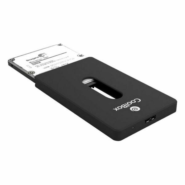 Invólucro de Disco Rígido CoolBox SlimChase S-2533 Preto 2,5"