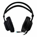 Auriculares com microfone CoolBox DeepLighting Preto