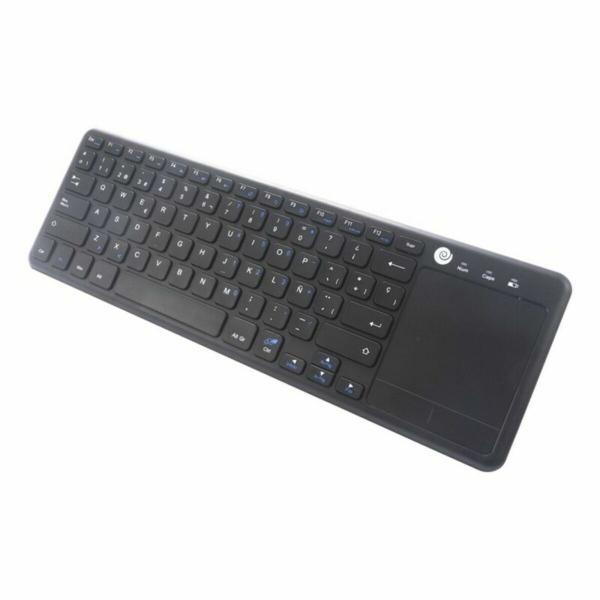 Teclado com Touchpad CoolBox CoolTouch Preto QWERTY