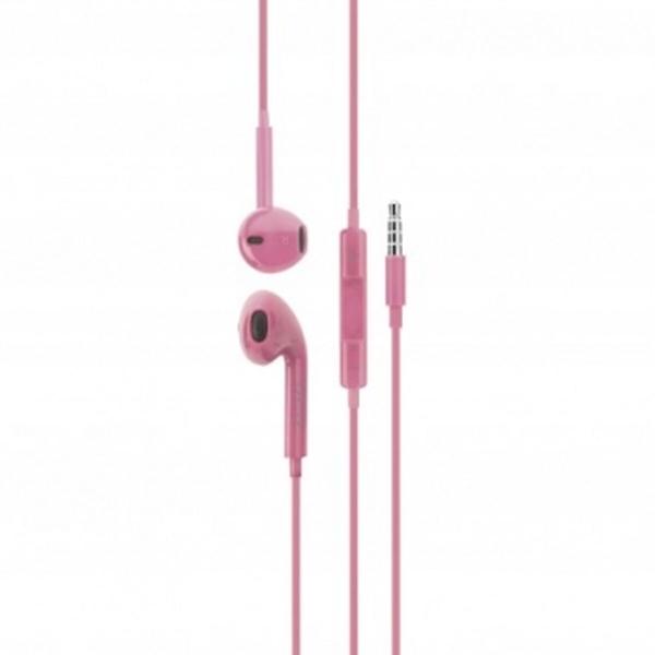 Auriculares DCU 34151002 Cor de Rosa