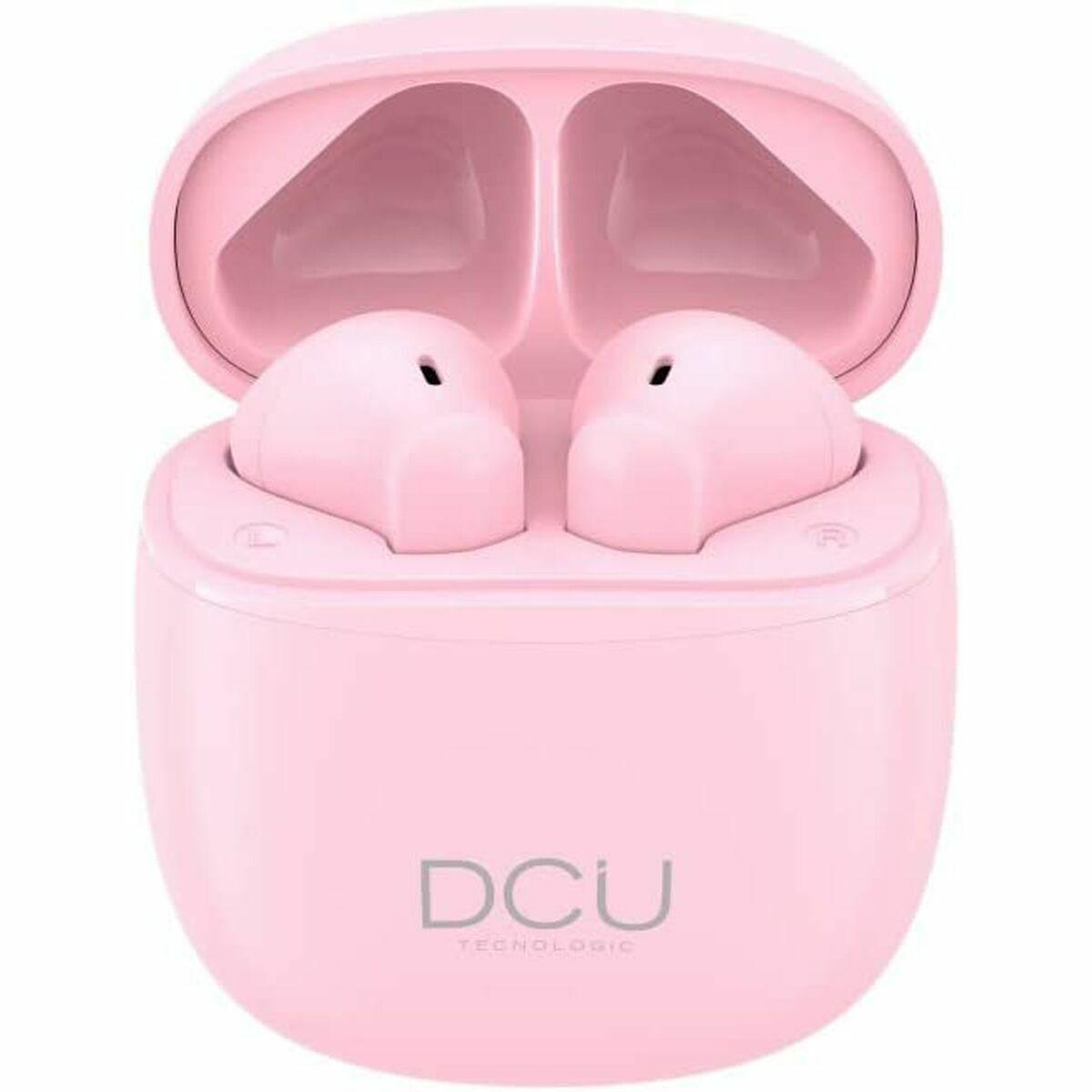Auriculares DCU 34152052 Bluetooth Cor de Rosa